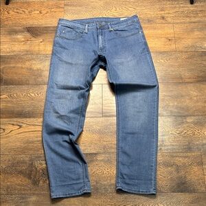 Buffalo David Bitton Straight Blue Jeans like New never worn 34×32 Axel